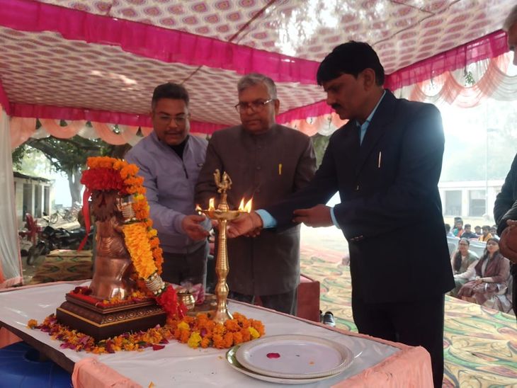 रफी अहमद किदवाई कॉलेज में वार्षिकोत्सव का दूसरा दिन:अंताक्षरी, सुलेख सहित कई प्रतियोगिताएं हुईं आयोजित