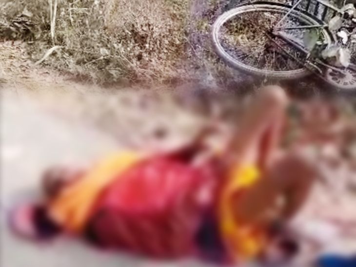 सीतापुर में ट्रैक्टर की टक्कर से बौद्ध भिक्षु की मौत:भीषण टक्कर से साइकिल सहित उछलकर सड़क पर जा गिरे, अस्पताल ले जाने पर तोड़ा दम