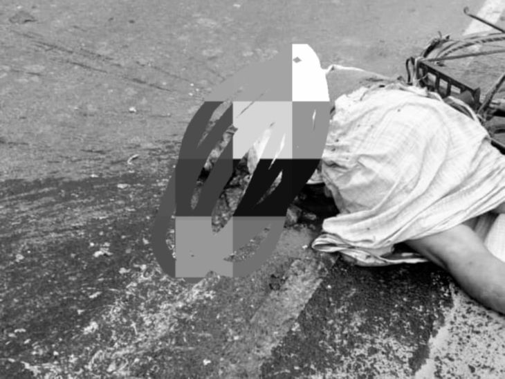 Accident: दरियाबाद में अज्ञात वाहन की टक्कर से अधेड़ व्यक्ति की मौत