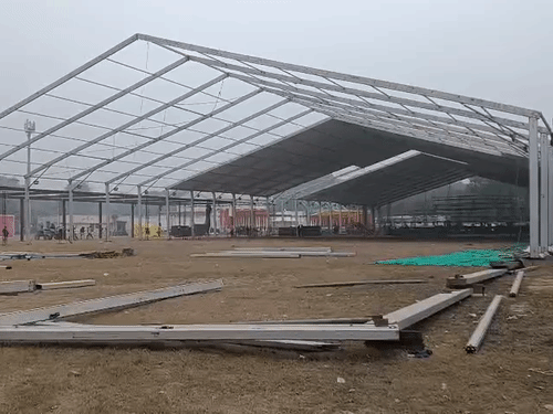 कुमार विश्वास की कथा में दिखेगा अयोध्या का राम मंदिर:हैदराबाद के कारीगर तैयार कर रहे पंडाल, 26 से सुनिए अपने अपने राम