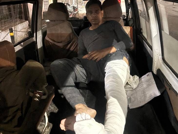 2 दरोगा और होमगार्ड को कार सवारों ने उड़ाया:कानपुर में गंगा बैराज पर चेकिंग कर रहे थे, दो दिन पहले डीएम-कमिश्नर ने चलाया था अभियान